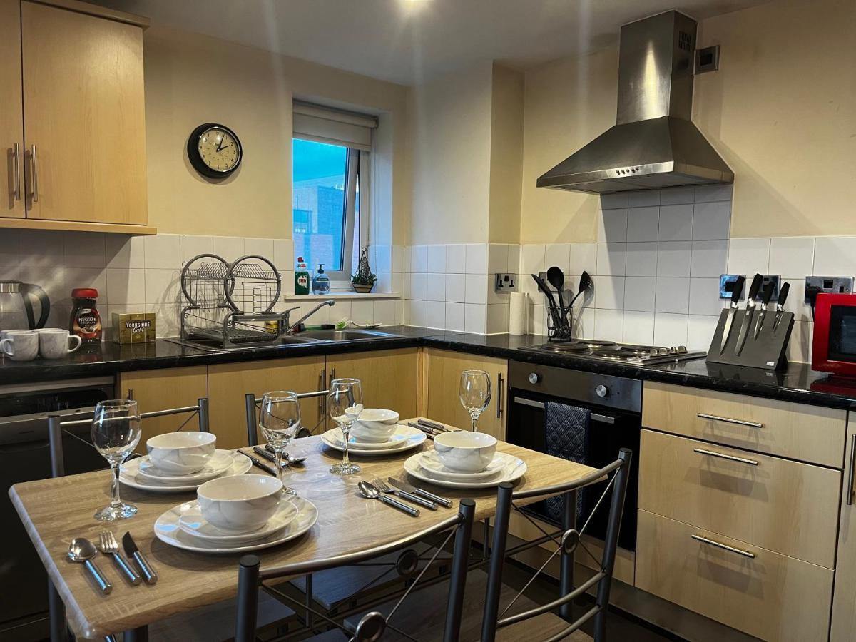City View Spacious 2 Bed Apartment 2 Bathrooms Manchester Exteriér fotografie